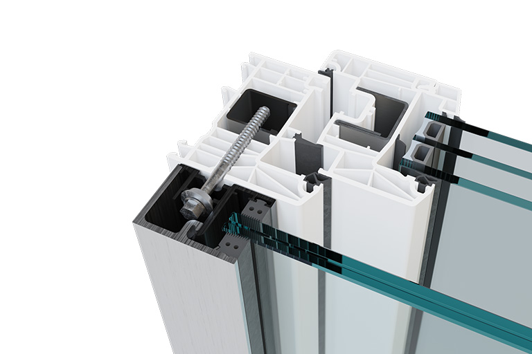 ONLEVEL SKYFORCE TOP bovenmontage voor glazen balustrade